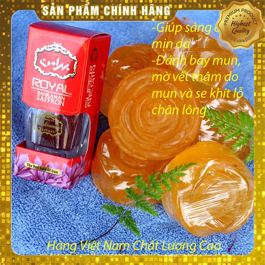 [Siêu Tốt] Xà Bông Dưỡng Da Saffron 100gr Hàng Việt Nam | BigBuy360 - bigbuy360.vn