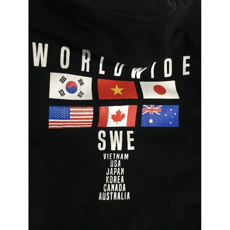 pass áo Swe worldwide size M