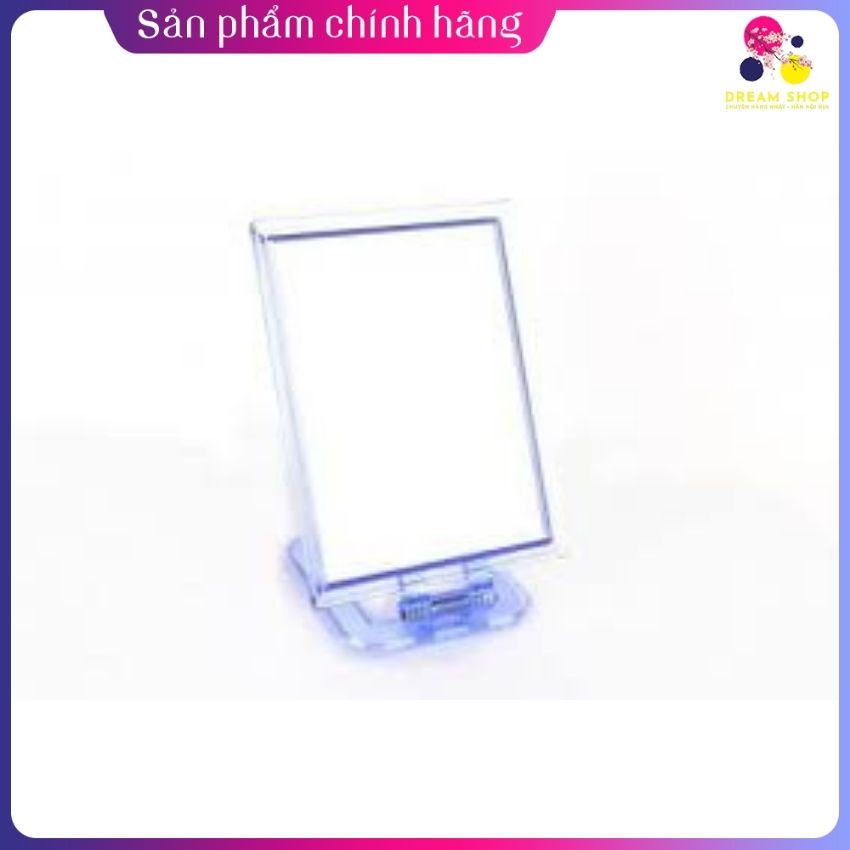 Gương Hàn quốc để bàn Inpouch, 3 cỡ, vuông, màu xanh, hồng -dreamshop.vn