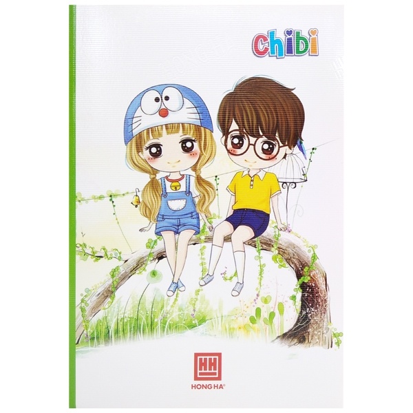 Vở Teen Chibi - 4 Ly Ngang 200 Trang ĐL 58g/m2 - Hồng Hà (Mẫu Màu Giao Ngẫu Nhiên)