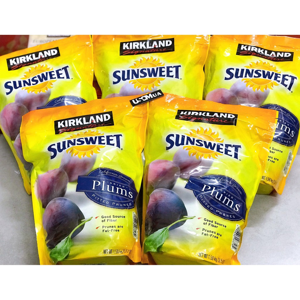 Mận Sấy Khô Kirkland Sunsweet Plums - 1.59kg