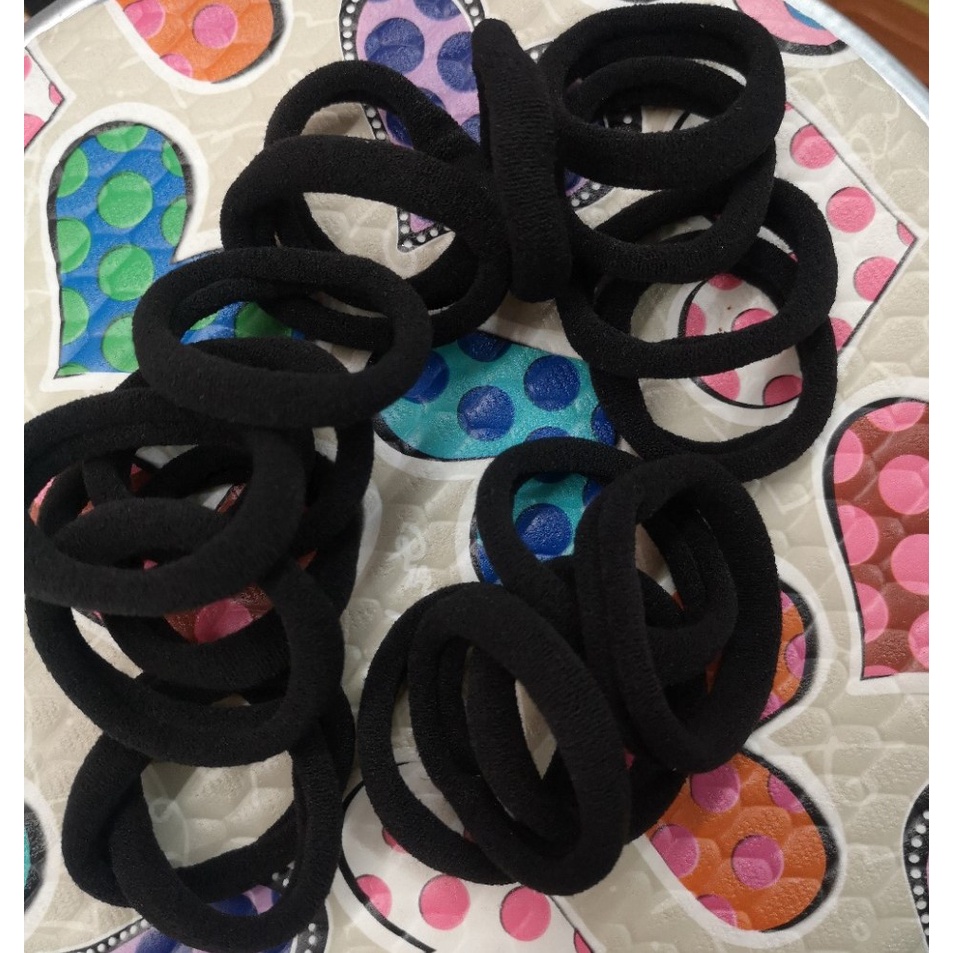 Set 3 dây buộc tóc nữ đàn hồi co giãn nhiều màu sắc giá rẻ MEOW STORE DBT02