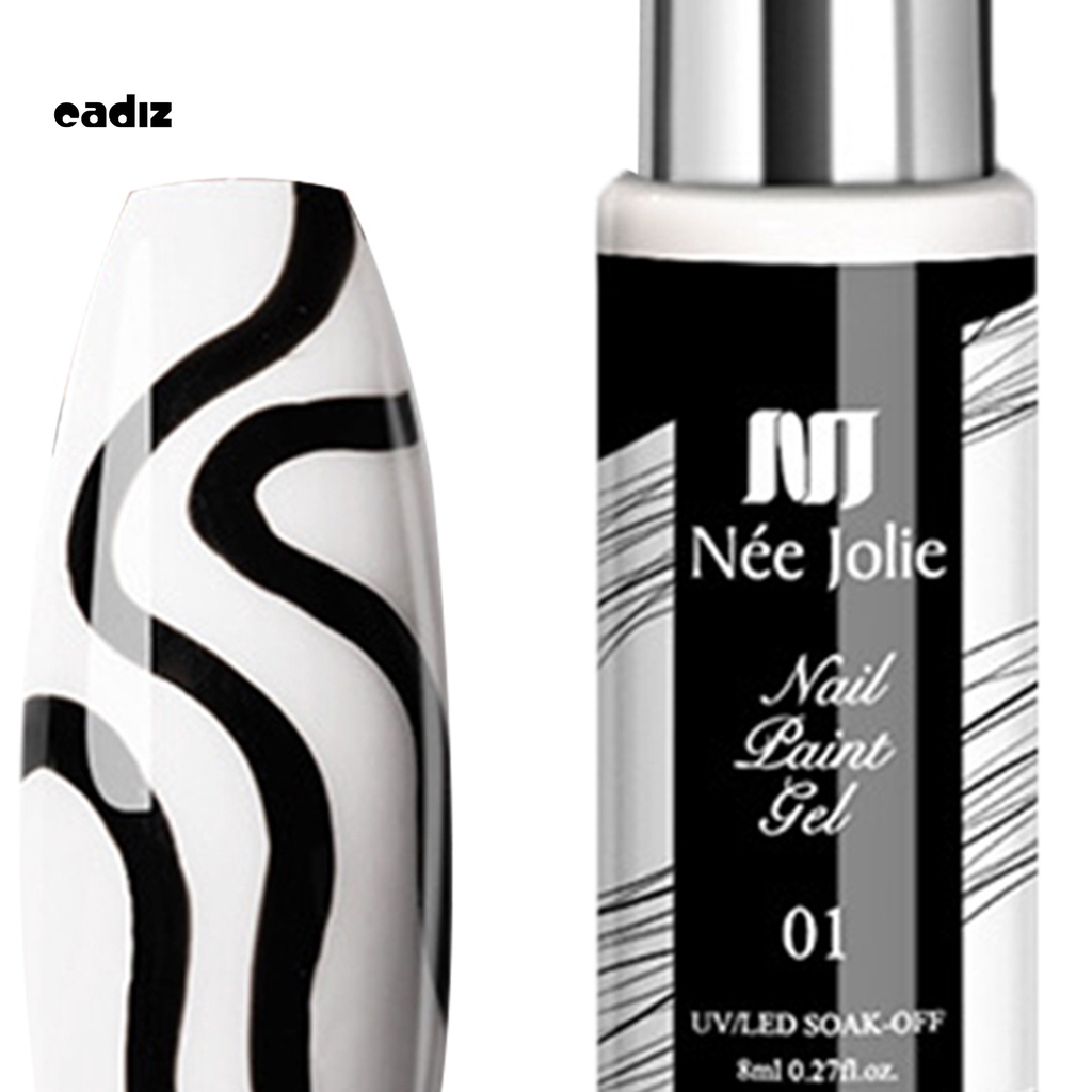 [Hàng mới về] Gel vẽ móng tay 3D Nee Jolie chuyên dụng