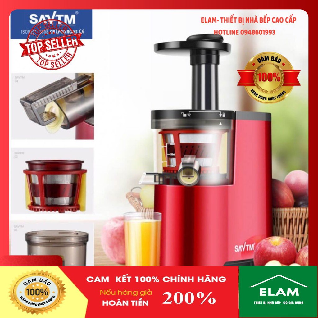 [GIÁ RẺ VÔ ĐỊCH] Máy ép chậm SAVTM BẢO HÀNH 12 THÁNG