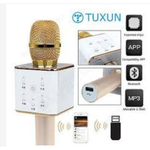 Micro karaoke tích hợp Loa Bluetooth TUXUN LMS