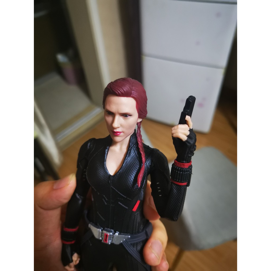 Mô hình Black Widow Natasha quá phụ áo đen chính hàng empire toys 1/6 - Avengers