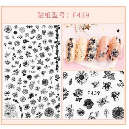 Sticker trang trí móng mẫu mới