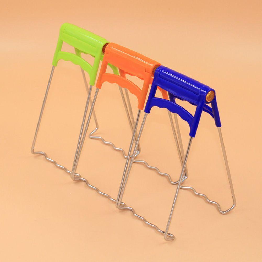 Dụng Cụ Kẹp Chén Dĩa Bằng Thép Không Gỉ Chống Bỏng Đa Năng Thông Dụng