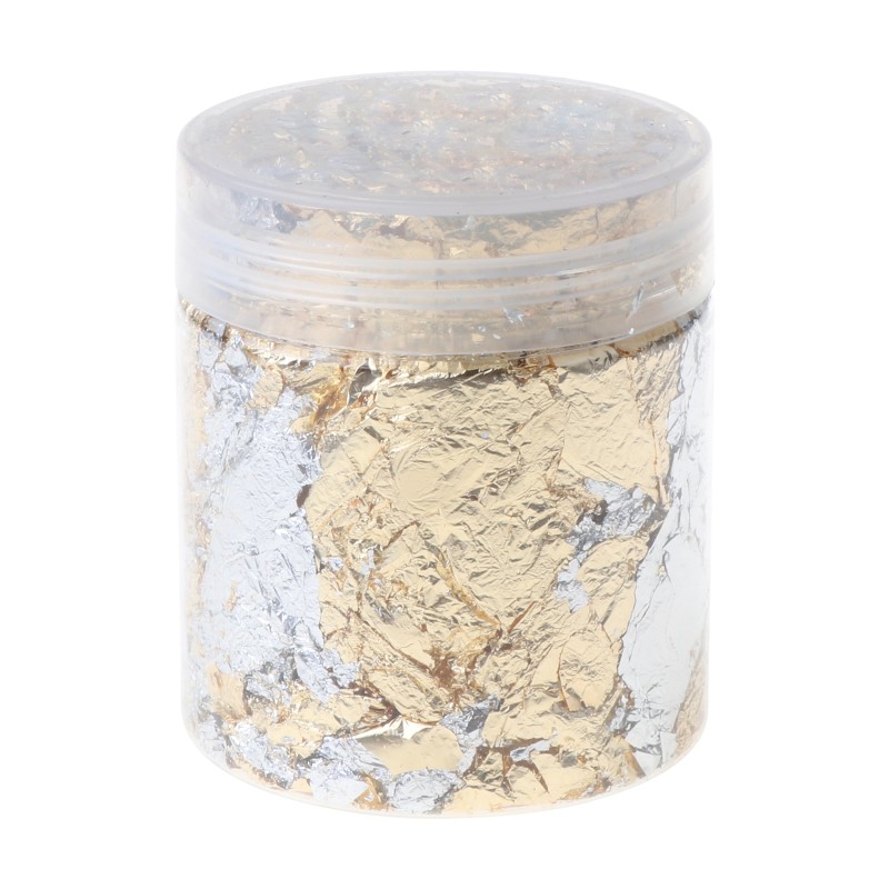 3g Lá vàng giả vật liệu handmade trám sơn trang trí nghệ thuật resin sang trọng