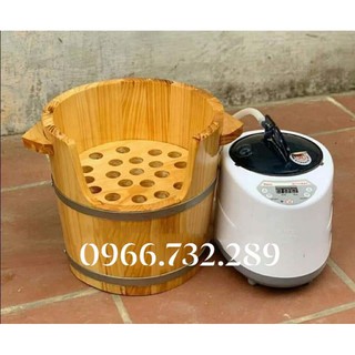 THÙNG GỖ XÔNG ĐẦU DƯỠNG SINH .