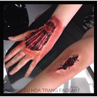 BỘ 5 DỤNG CỤ LÀM VẾT THƯƠNG GIẢ - BỘ DỤNG CỤ HÓA TRANG 5 món hóa trang halloween