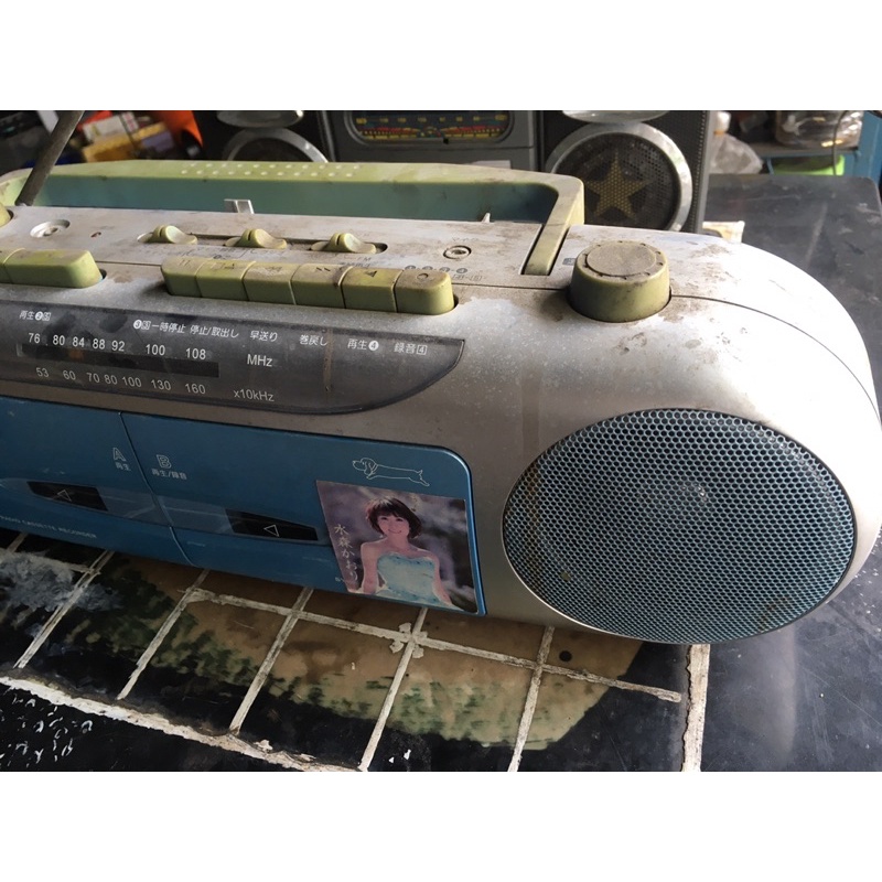 Đài SANYO 2 cửa băng