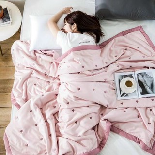 Chăn Hè Lụa Cao Cấp Mềm Mượt Thoáng Mát (Shinbedding)
