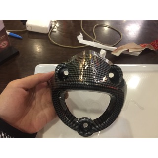 Chụp pô màu Cacbon xe Exciter 150