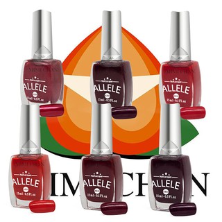 Tông Màu Đỏ Quý Phái, Sơn Móng Tay Allele - AE01 Chai 15ml, Đa Dạng Màu Sắc, Không Độc Hại