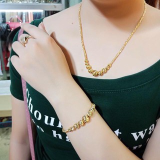 [RẺ CÔ ĐỊCH] Bộ trang sức mạ vàng 18k Midoshop VB422091903 - dùng đi tiệc cực kì sang chảnh