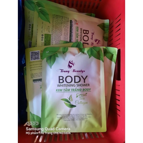 Tắm trắng body