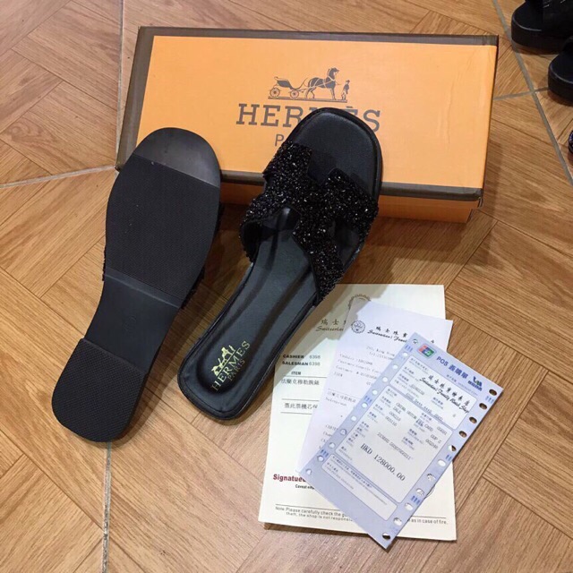 Dép lê H đá full box