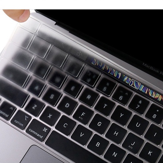 Phủ Bàn Phím Trong Suốt che thanh touchbar macbook pro m1, pro 16&quot;, pro touchbar