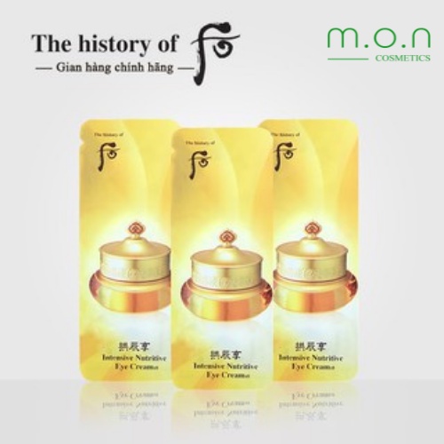 Kem dưỡng mắt Whoo Intensive Nutritive Eye Cream 1ml/gói | BigBuy360 - bigbuy360.vn