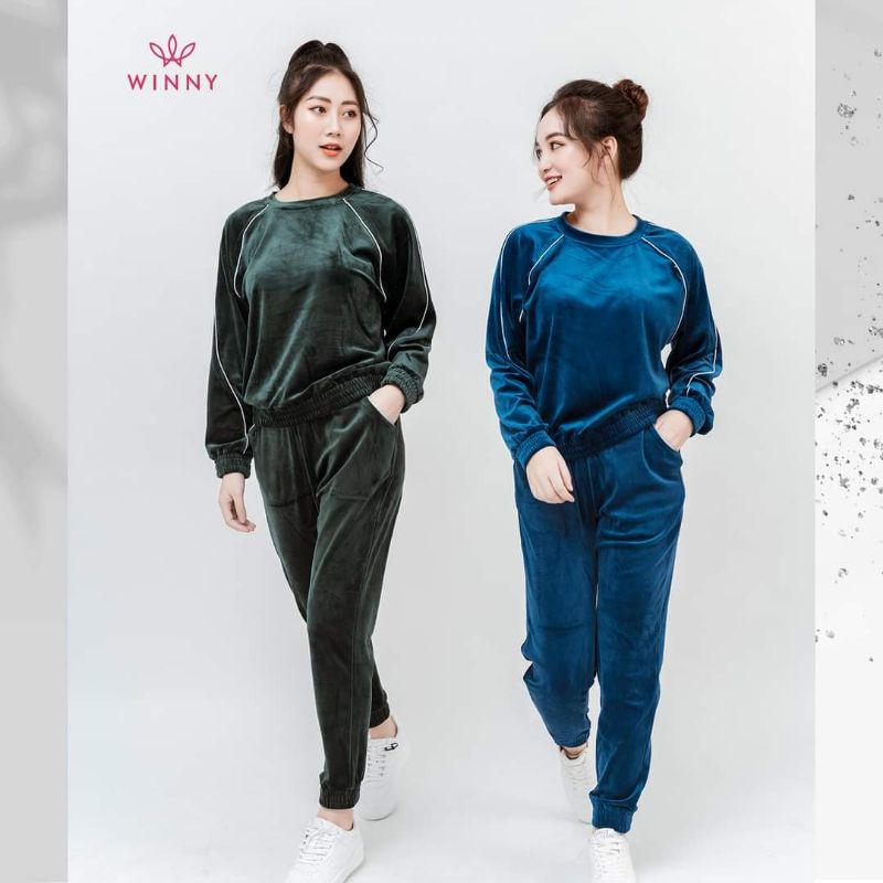 Bộ mặc nhà Nhung Winny 21513 Giá 585.000đ