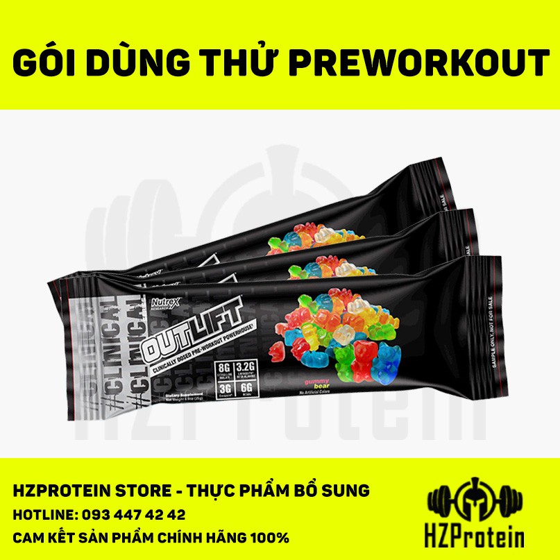 GÓI DÙNG THỬ SAMPLE OUTLIFT PREWORKOUT - TĂNG SỨC MẠNH KHỦNG + BCAA PHỤC  HỒI CƠ BẮP TỐI ƯU (GÓI 20 gram) | Shopee Việt Nam