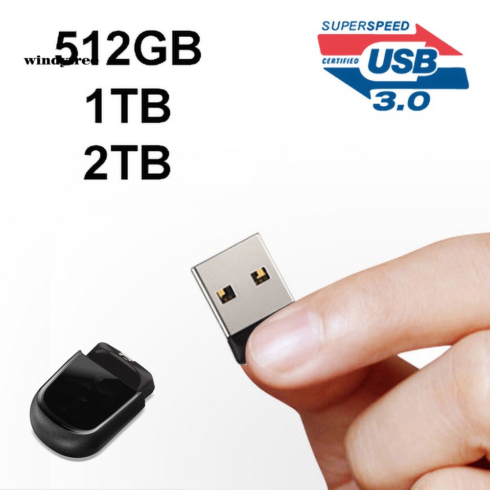 【WDTE】512GB 1TB 2TB Mini High Speed USB 3.0 Flash Drive U Disk Memory Thumb Stick