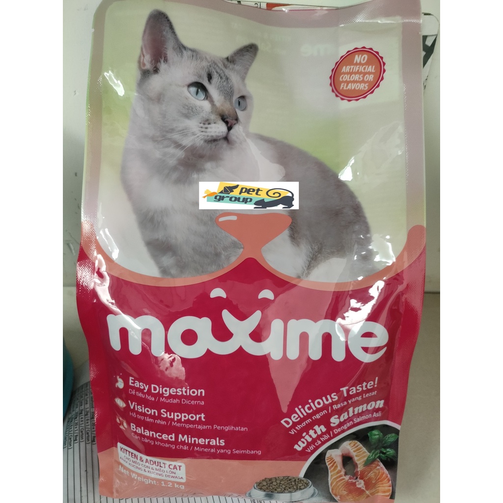 THỨC ĂN HẠT CHO MÈO MỌI LỨA TUỔI VỊ CÁ NGỪ/CÁ HỒI - MAXIME