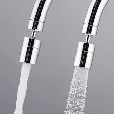 Đầu tăng áp suất nước xoay tiện ích 360 độ ( bằng đồng mạ crom)