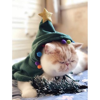 ÁO CHOÀNG NOEL CHO MÈO