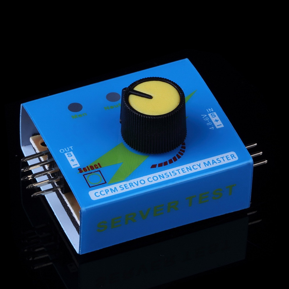 Thiết Bị Kiểm Tra Tốc Độ Động Cơ Servo ECS 3 Ch CCPM Cho Xe Hơi/Tàu Thuyền/Máy Bay Điều Khiển Từ Xa