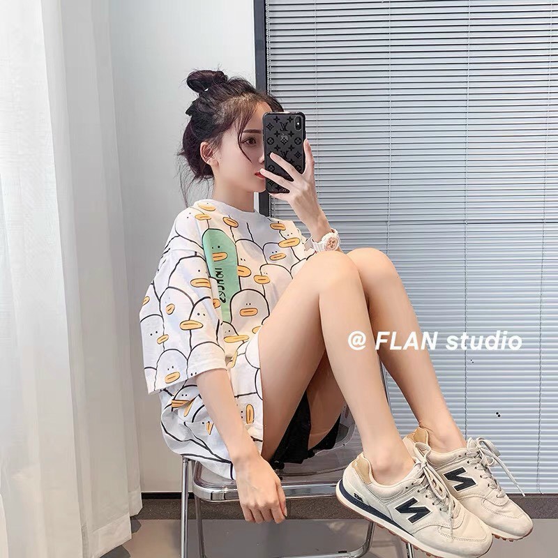 Áo phông vịt cute ngộ nghĩnh nhiều màu