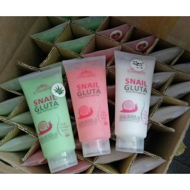 Tẩy tế bào chết Snail Gluta Thái lan