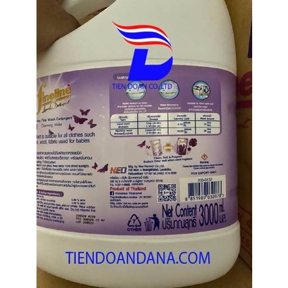 Nước giặt xã Fineline ⚡ HÀNG NHẬP KHẨU ⚡ Thái Lan 3000ML chính hãng