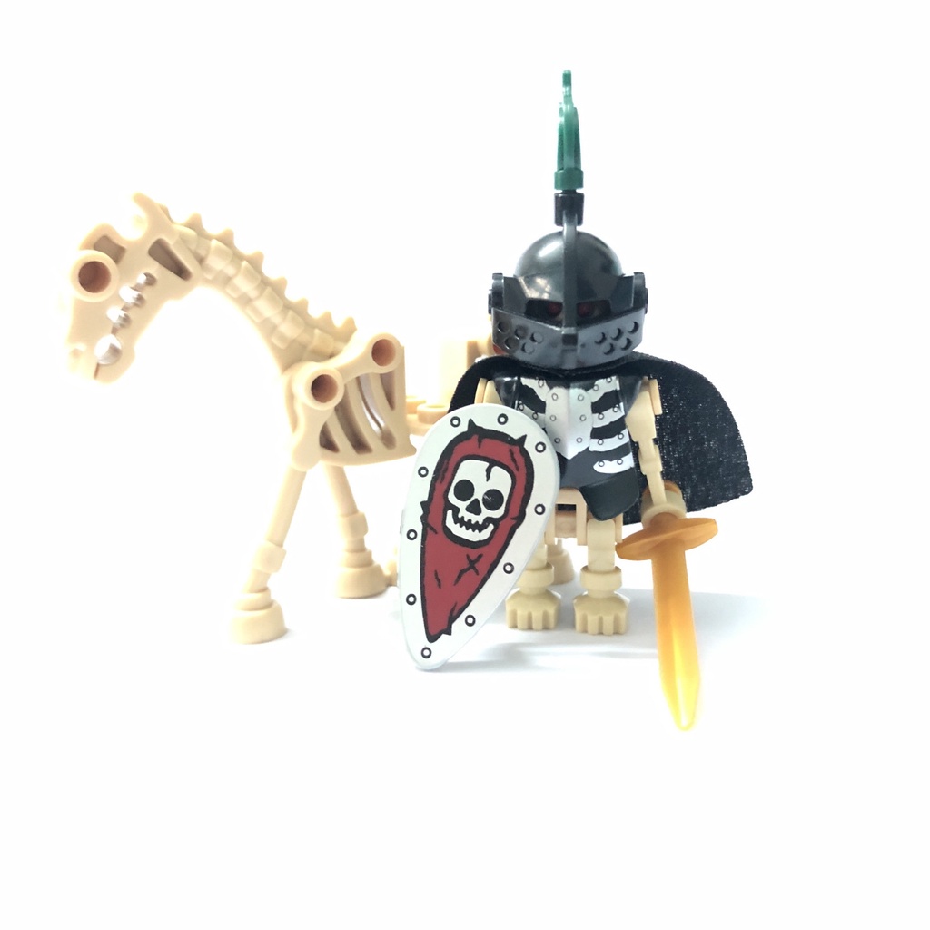 Bộ Đồ Chơi Lắp Ráp Lego Mô Hình Kỵ Sĩ Xương Ngựa Dành Cho Trẻ Em