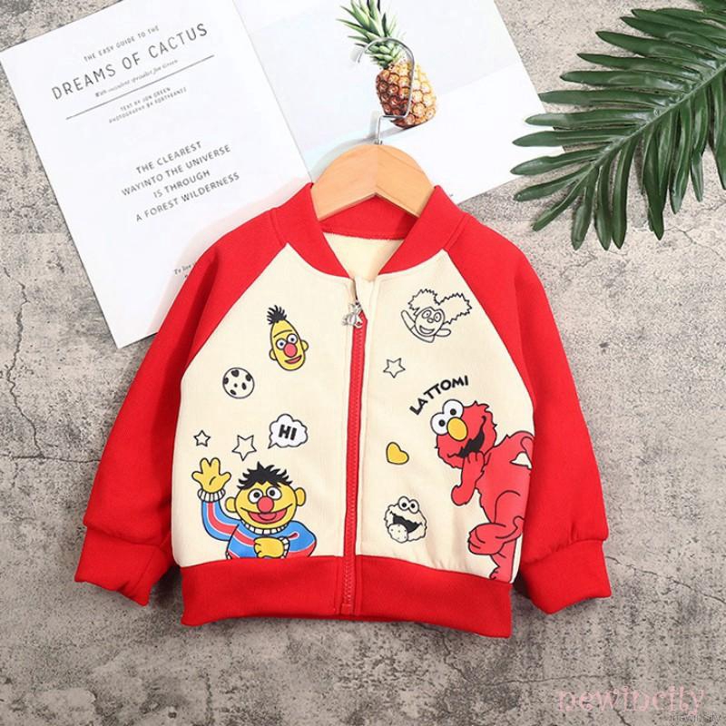 Áo khoác giữ ấm phong cách Hàn Quốc dễ thương thời trang cho bé