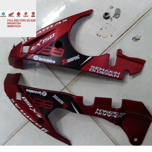 Mỏ Cày EXCITER 150 đỏ nhám - Vindecal BD