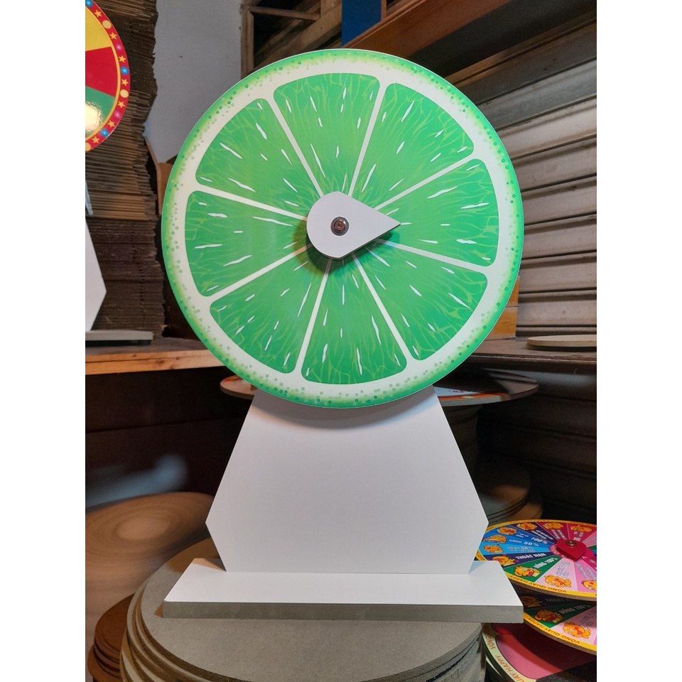 VÒNG QUAY MAY MẮN - QUẢ CHANH -size 40cm cao 60cm