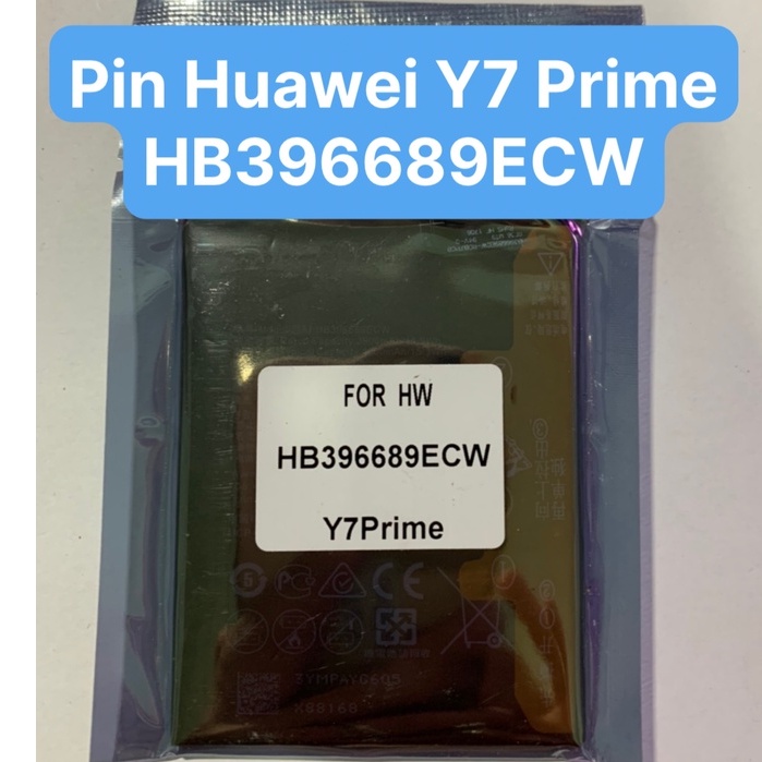 Pin zin công ty Huawei Y7 2019 / Y7 Pro 2019 / Y7 Prime 2019 / Y7p 2020 / Y9 2019 Y9 Pro 2019 Y9 Prime 2019 HB396689ECW