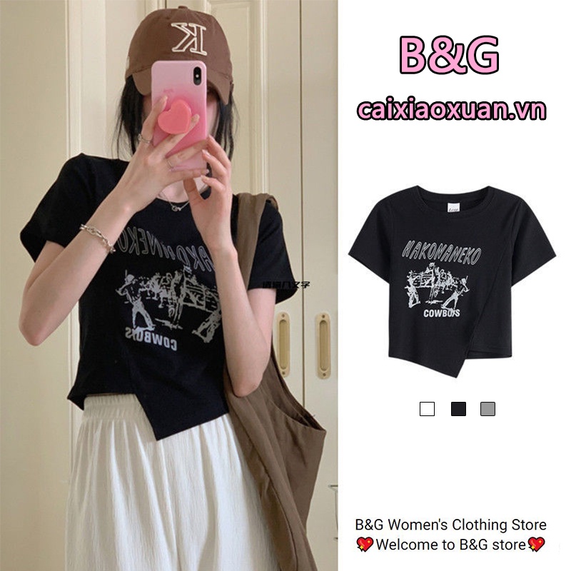 Áo Thun NgắN Tay In HìNh Cô GáI JL-TX-389