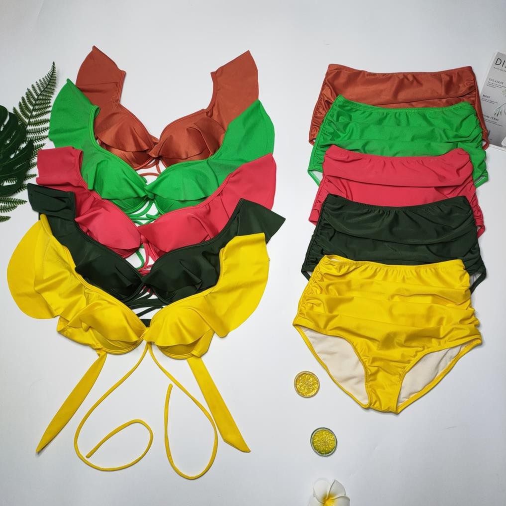 Bikini Đồ Bơi Nữ Cánh Tiên Hai Mảnh Nâng Ngực Sexy Freesize BHV064