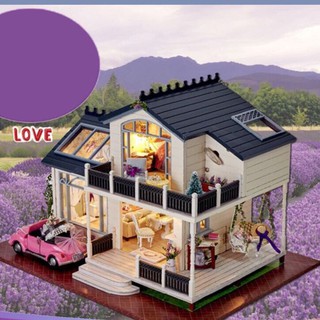 Mô hình nhà gỗ DYI Biệt thự LAvender