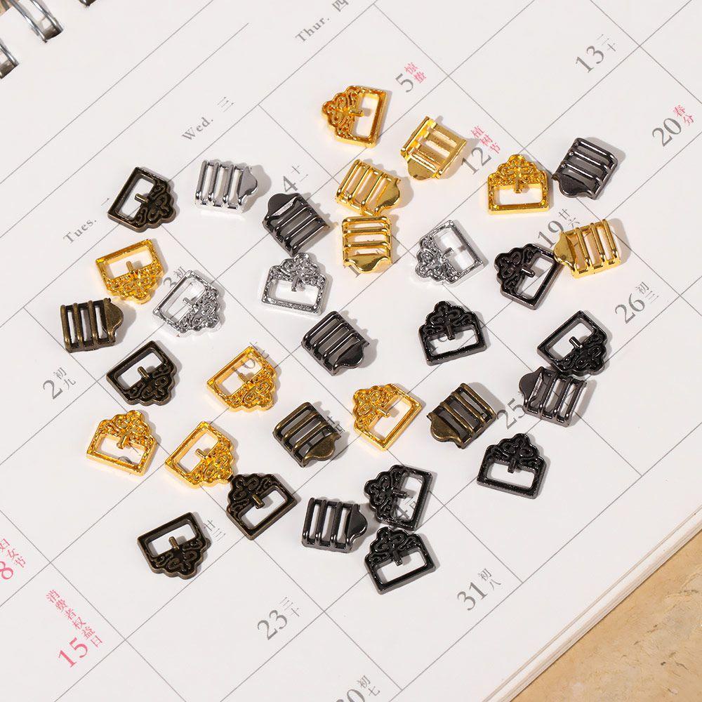 RAINBOW Set 20 Khóa Ba Cạnh Mini Siêu Mỏng Chất Lượng Cao Cho Búp Bê