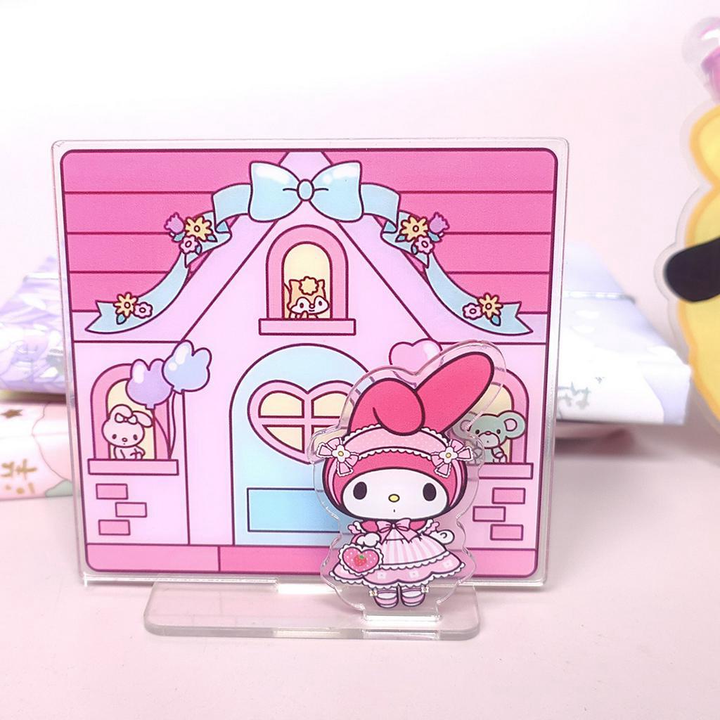 Mô hình standee acrylic Sanrio Gà Rán Cay Ngọt đáng yêu dễ thương để bàn trang trí