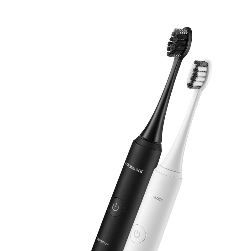 Bàn chải đánh răng điện Lock&Lock sạc không dây ENR346 có đầu chải thay thế - BABYHOPSG
