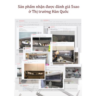 Kệ Chén Bát Premium - kệ treo tủ bếp