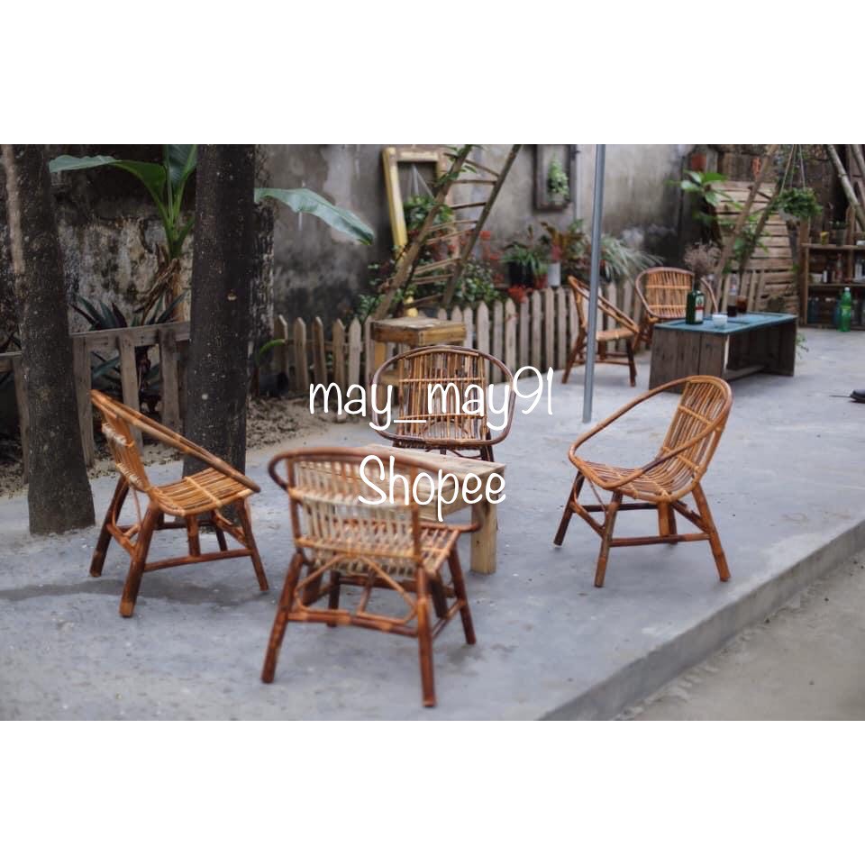 Ghế sò mây tự nhiên, cafe,cà phê,mây giá rẻ,quán cóc, bàn,ban công,đọc sách