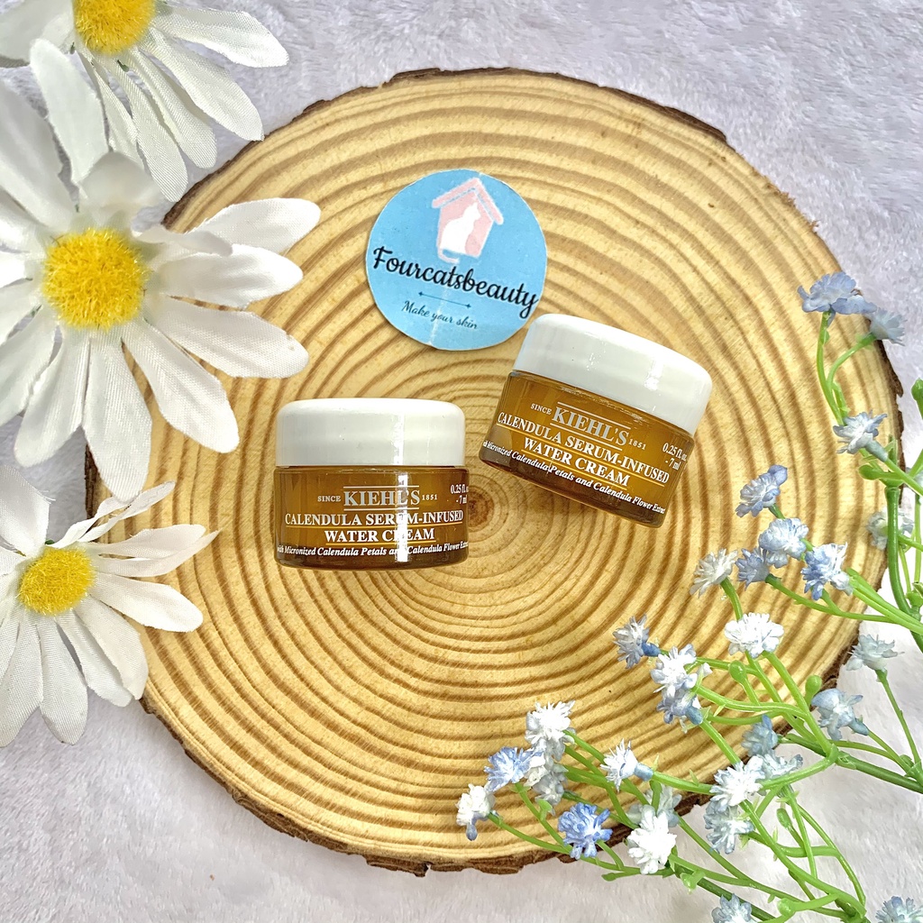 Kem Dưỡng Dạng Nước Calendula Serum-Infused Water Cream Kiehl’s 7ml