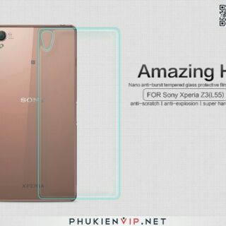 Kính cường lực dẻo Z2 mặt sau sony