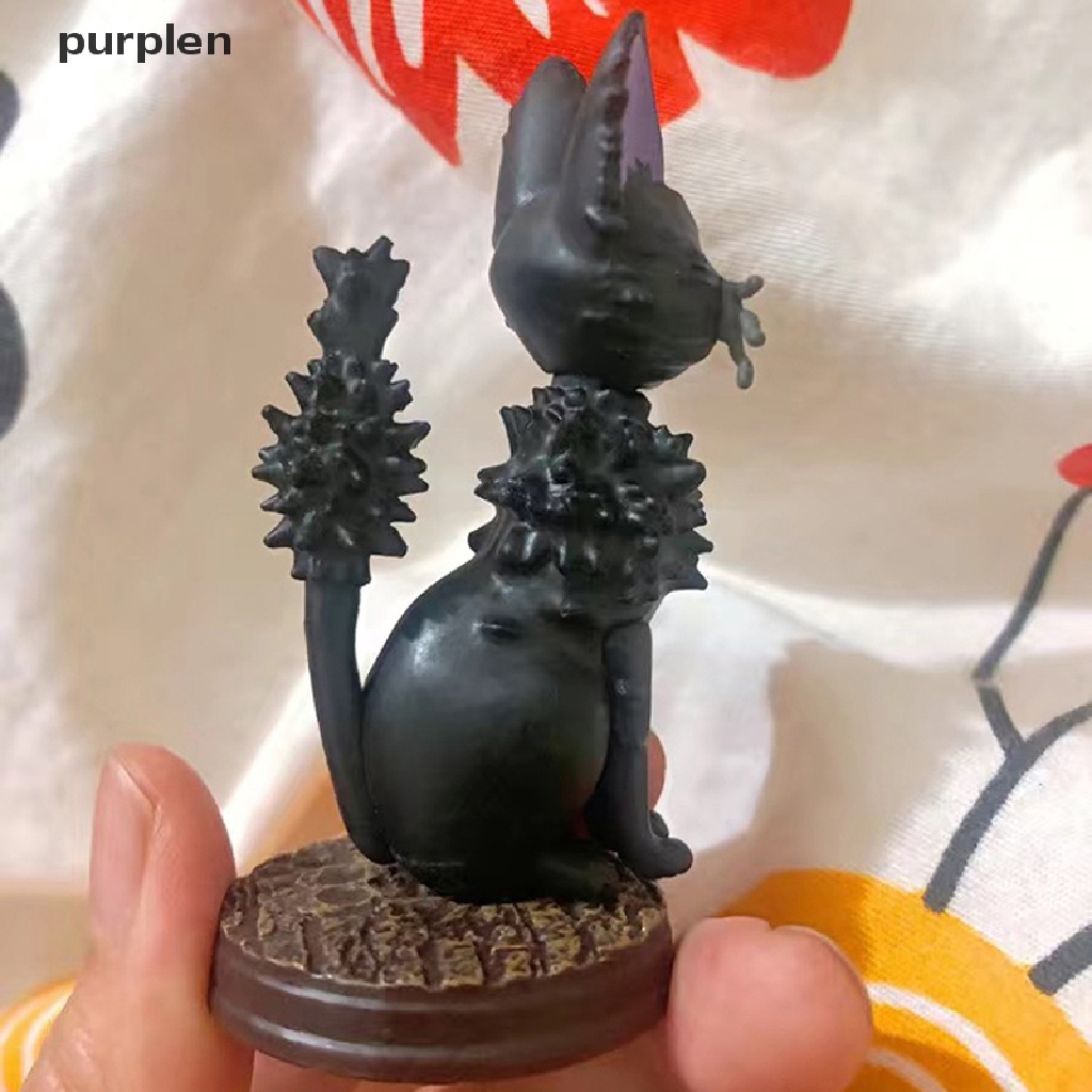 Set 6 hộp ẩn mô hình mèo đen Anime dễ thương để bàn đồ chơi quà tặng sinh nhật